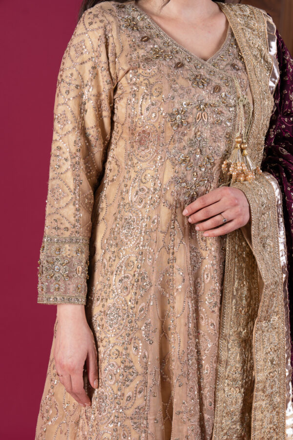 Sherin wedding collection 3 piece embroidered suit - Image 6