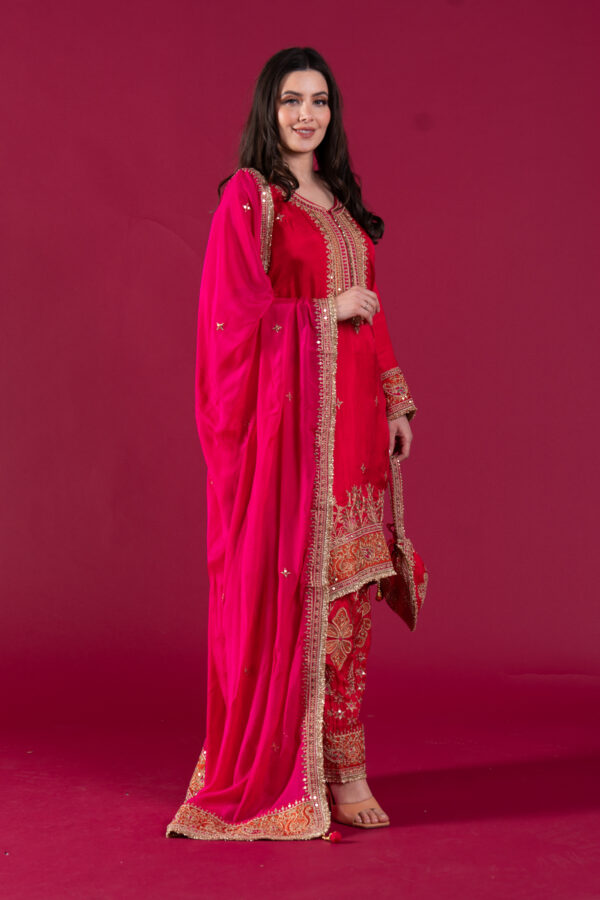 Mantabi premium luxe collection shalwar suit - Image 3