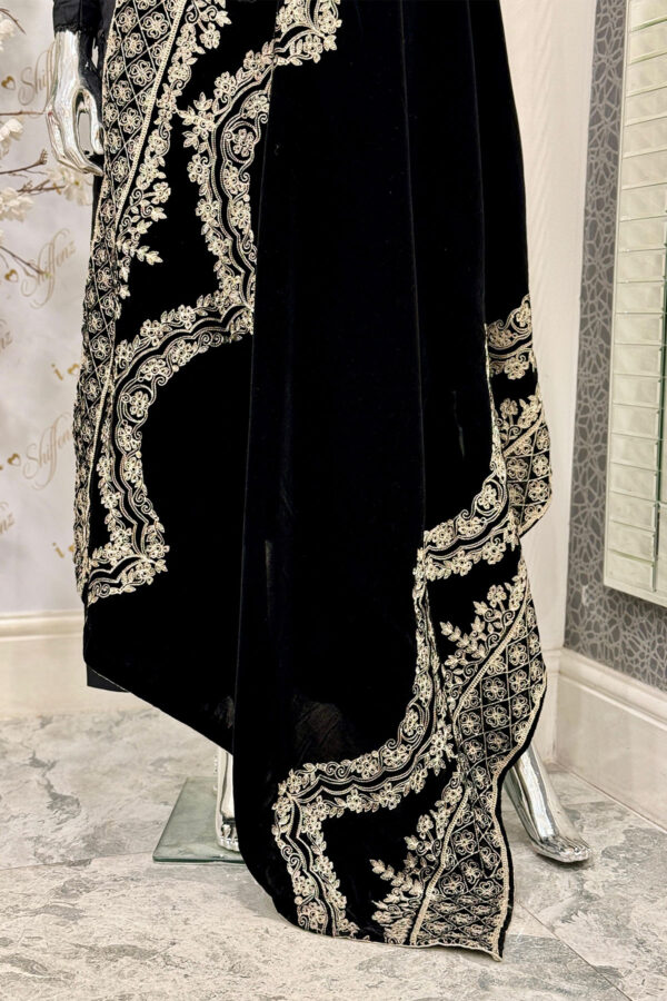 Velvet embroidered shawl collection - Image 2