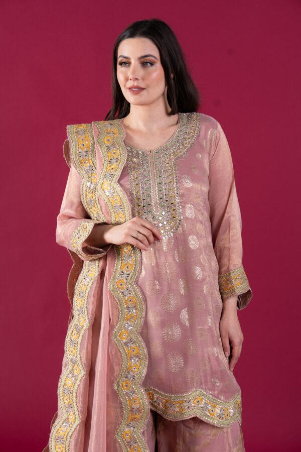 Ruhi premium luxe collection 3 piece sharara suit - Image 4