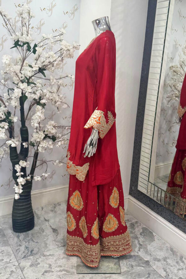 Sandali premium luxe collection 3 piece gharara suit - Image 3