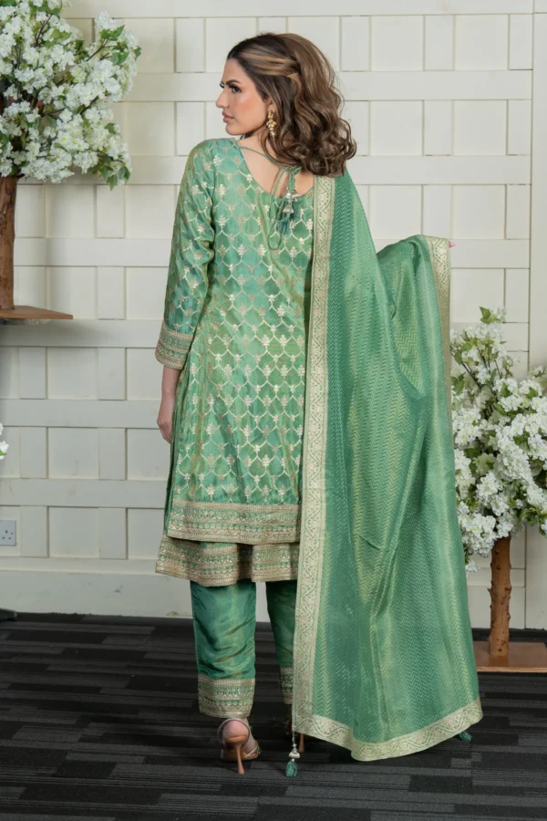 Deluxe 3 piece banarasi suit - Image 3