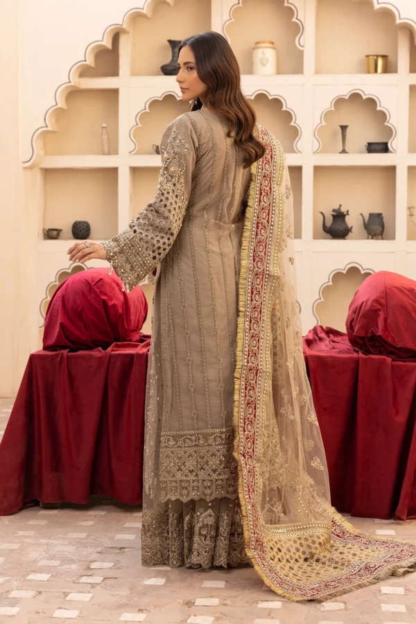 Premium luxe 3 piece Imrozia sharara collection - Image 3