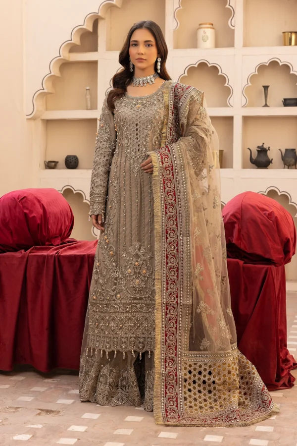 Premium luxe 3 piece Imrozia sharara collection - Image 2