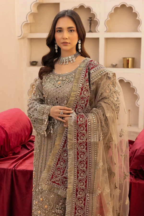 Premium luxe 3 piece Imrozia sharara collection - Image 5