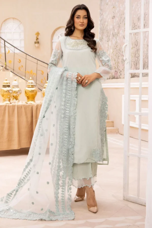 Elegant 3 piece mother and daughter Eid collection 2025 - Image 2