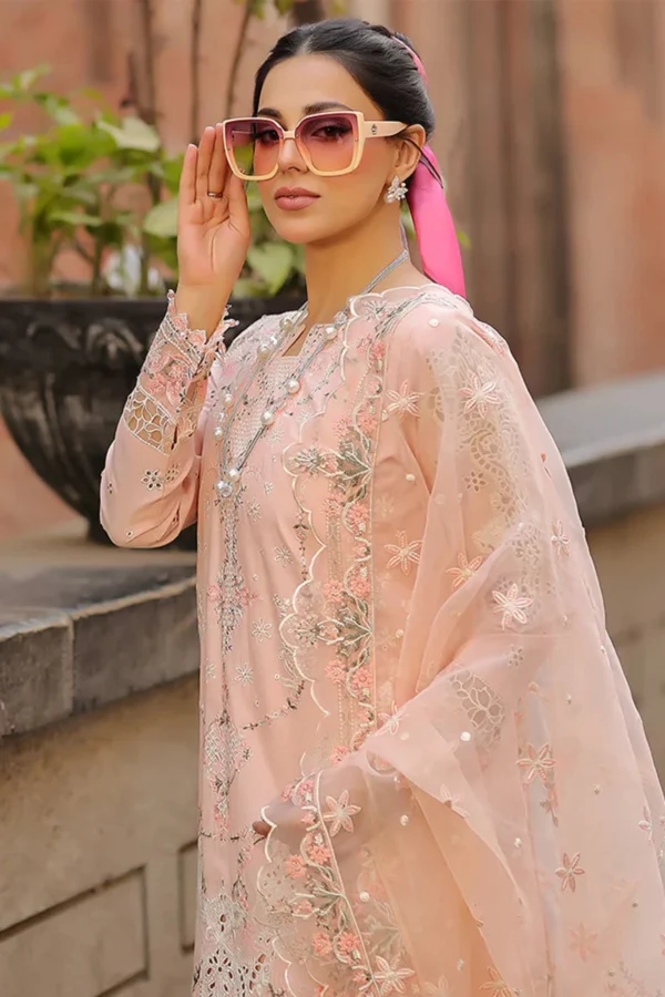 Bazar Kahani Eid 2025 3 piece delicate mother's suit - Image 8