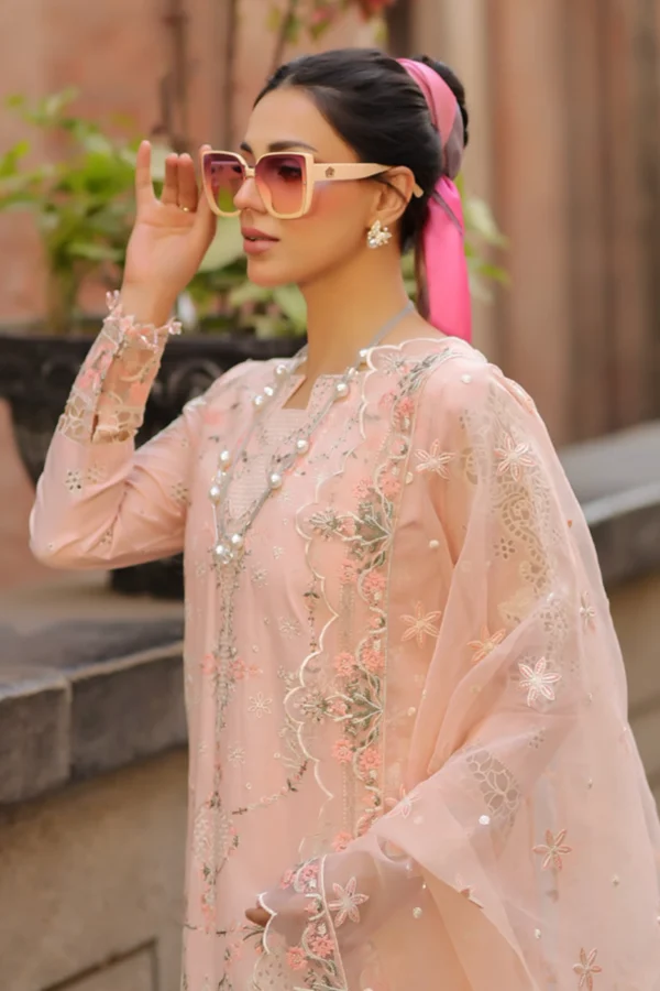 Bazar Kahani Eid 2025 3 piece delicate mother's suit - Image 9