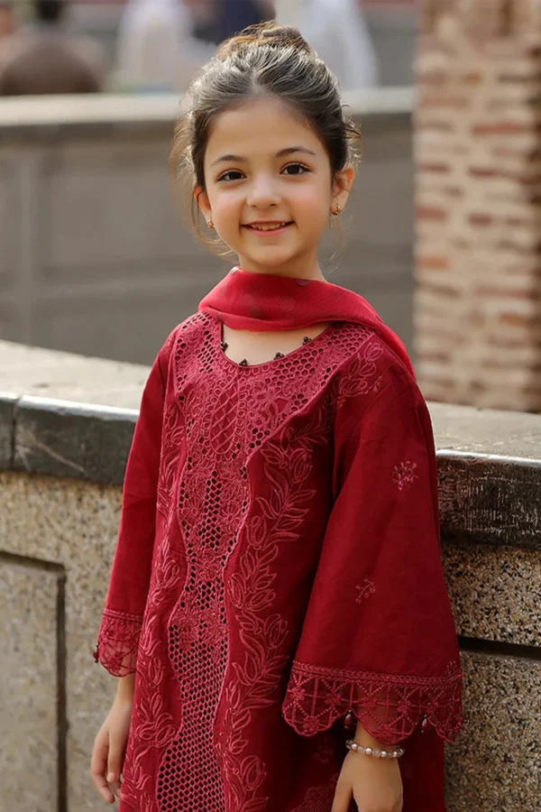 Bazar Kahani Eid 2025 3 piece timeless daughter's suit - Image 4