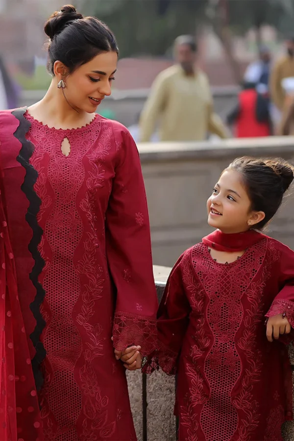 Bazar Kahani Eid 2025 3 piece timeless daughter's suit - Image 5