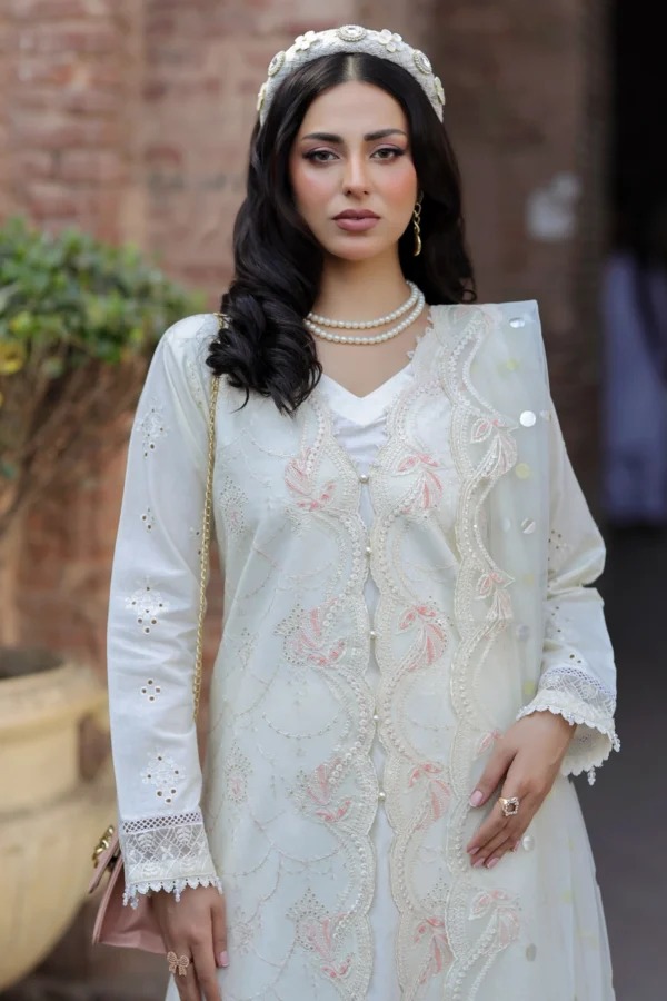 Bazar Kahani Eid 2025 3 piece luxury mother’s suit - Image 3