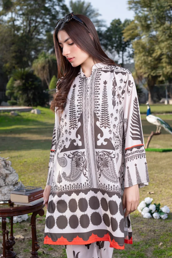 Meraki Eid 2025 2 piece digital print co-ords set - Image 5