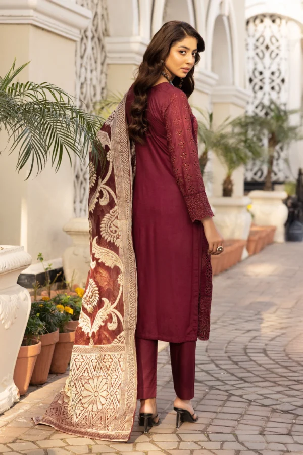 Image kari Eid 2025 3 piece graceful chikankari collection - Image 3