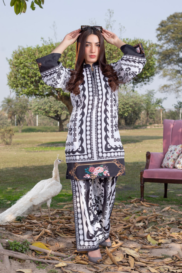 Meraki Eid 2025 2 piece digital print co-ords set - Image 2