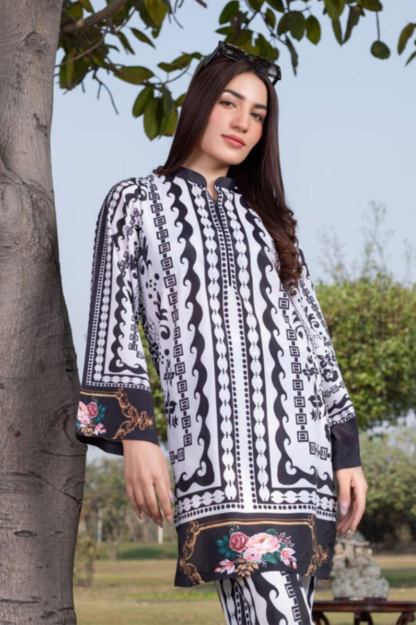 Meraki Eid 2025 2 piece digital print co-ords set - Image 5