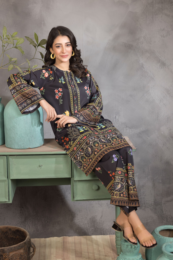 Meraki Eid 2025 2 piece digital print co-ords set - Image 5