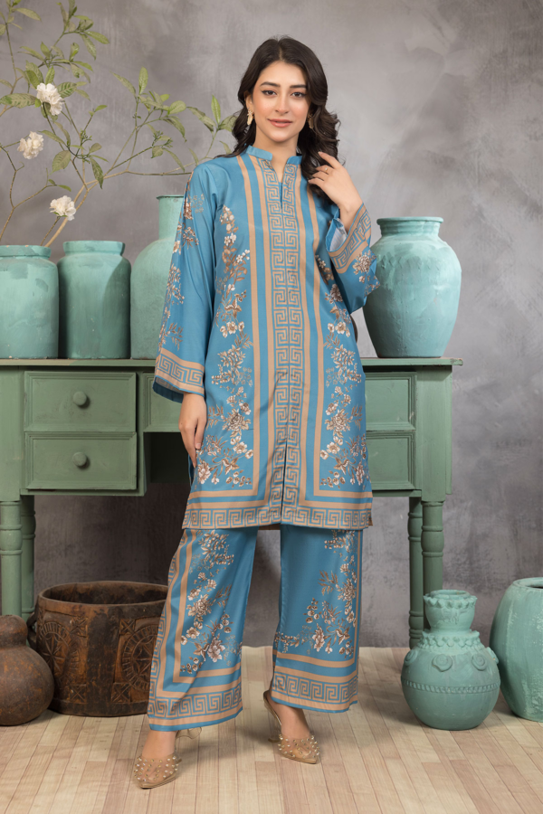 Meraki Eid 2025 2 piece digital print co-ords set