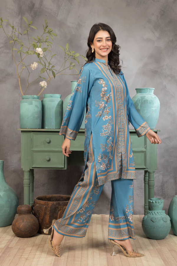 Meraki Eid 2025 2 piece digital print co-ords set - Image 2