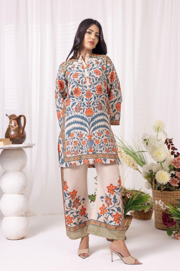 Meraki Eid 2025 2 piece digital print co-ords set