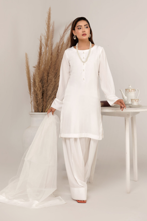 Shiffonz 3 piece casual farshi shalwar Eid suit