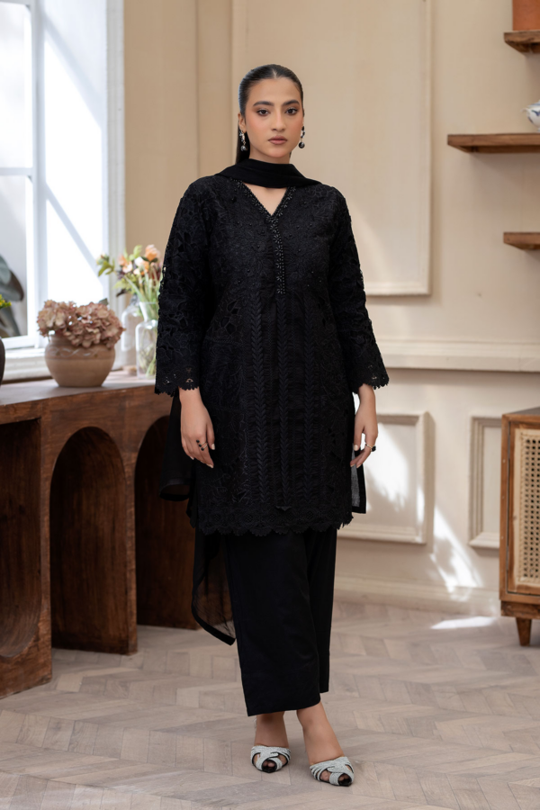 Ashi 3 piece embroidered mother and daughter collection - Image 2