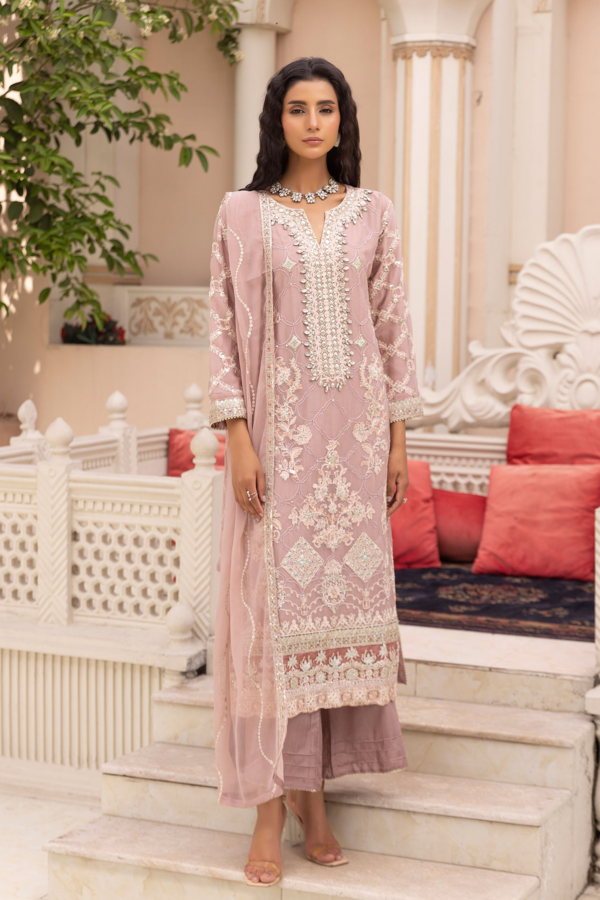 Kashish luxury Eid collection 3 piece chiffon suit