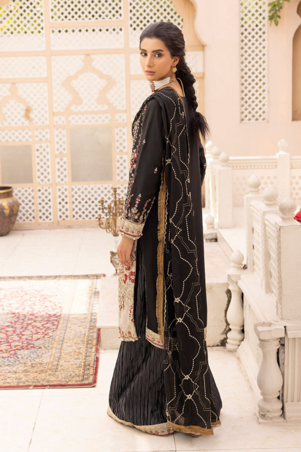 Kashish luxury Eid collection chiffon 3 piece suit - Image 3