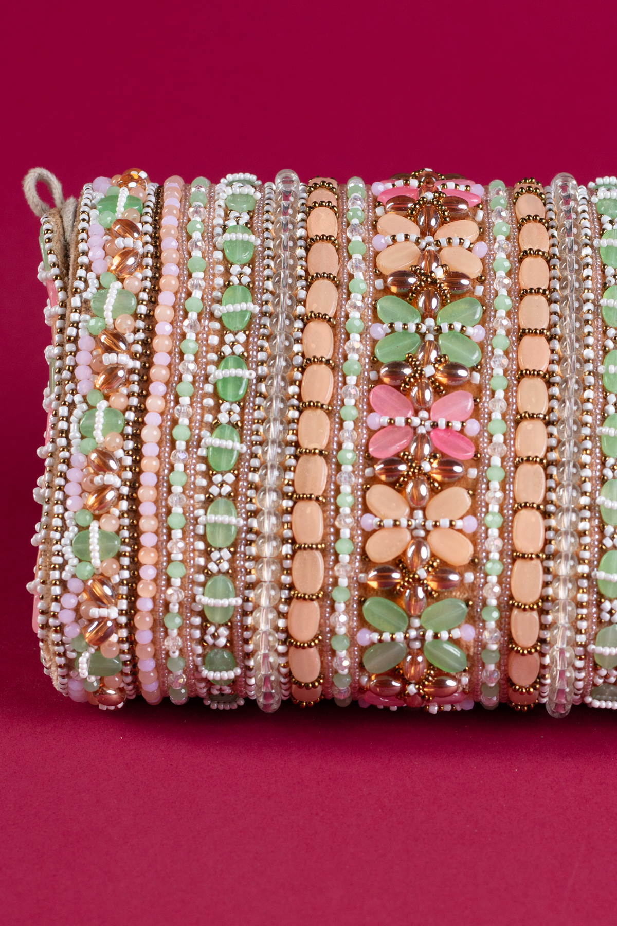 Multi embroidered clutch - Image 3