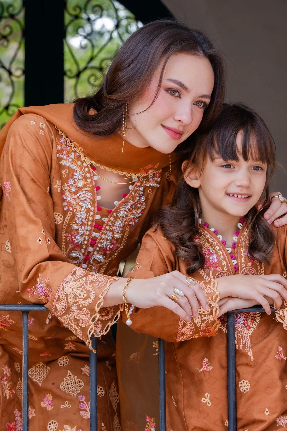 Aurea kids Eid collection 3 piece embroidered suit -