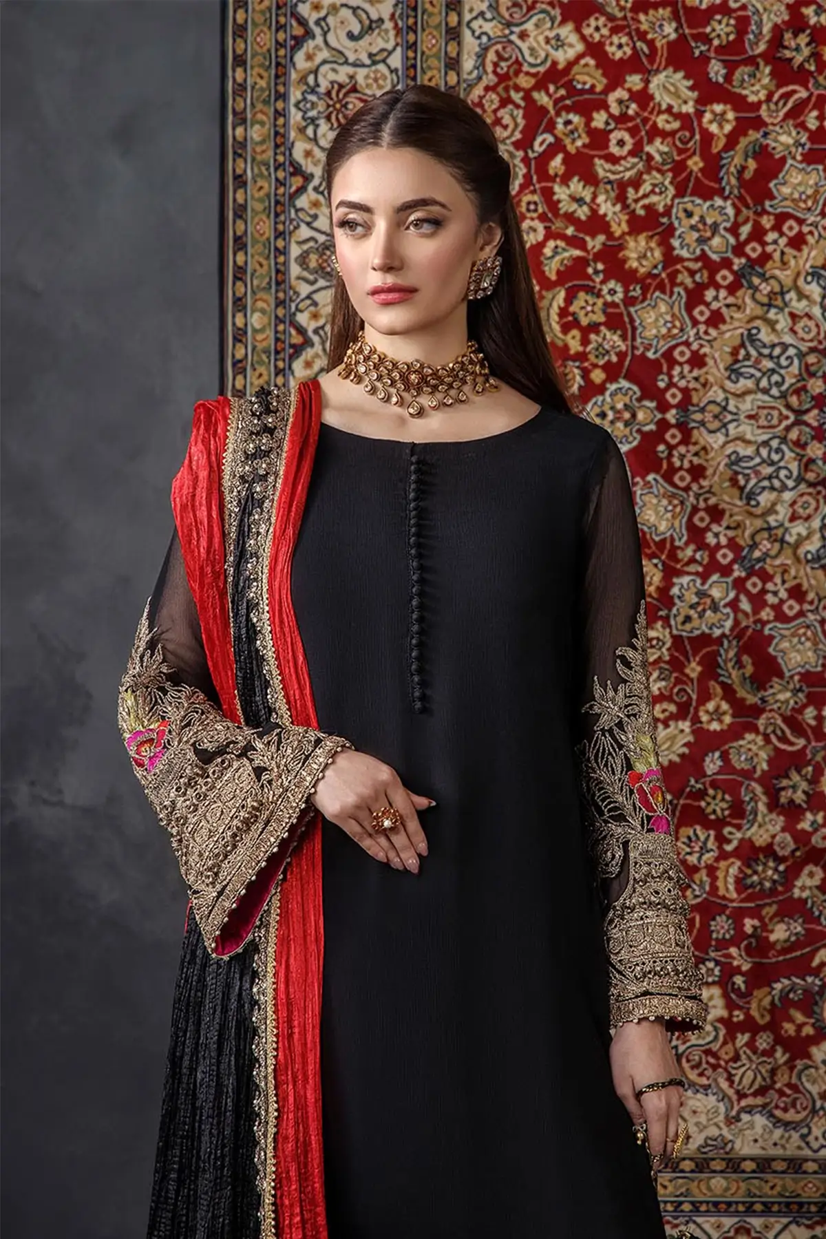 Khudabaksh premium collection 3 piece suit - Image 2