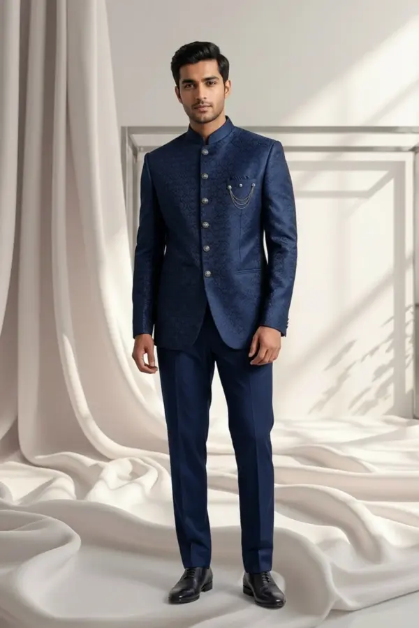 Prince coat with pants - Navy, 42