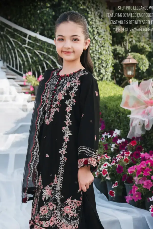 Lily mother and daughter collection 3 piece kids suit -
