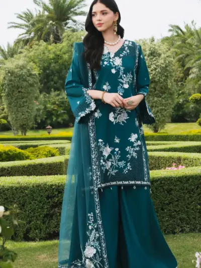 Lily collection luxe mother and daughter collection - Teal, Medium