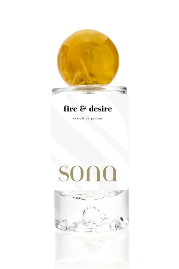 Sona Perfume Fire and Desire - White, FREE SIZE