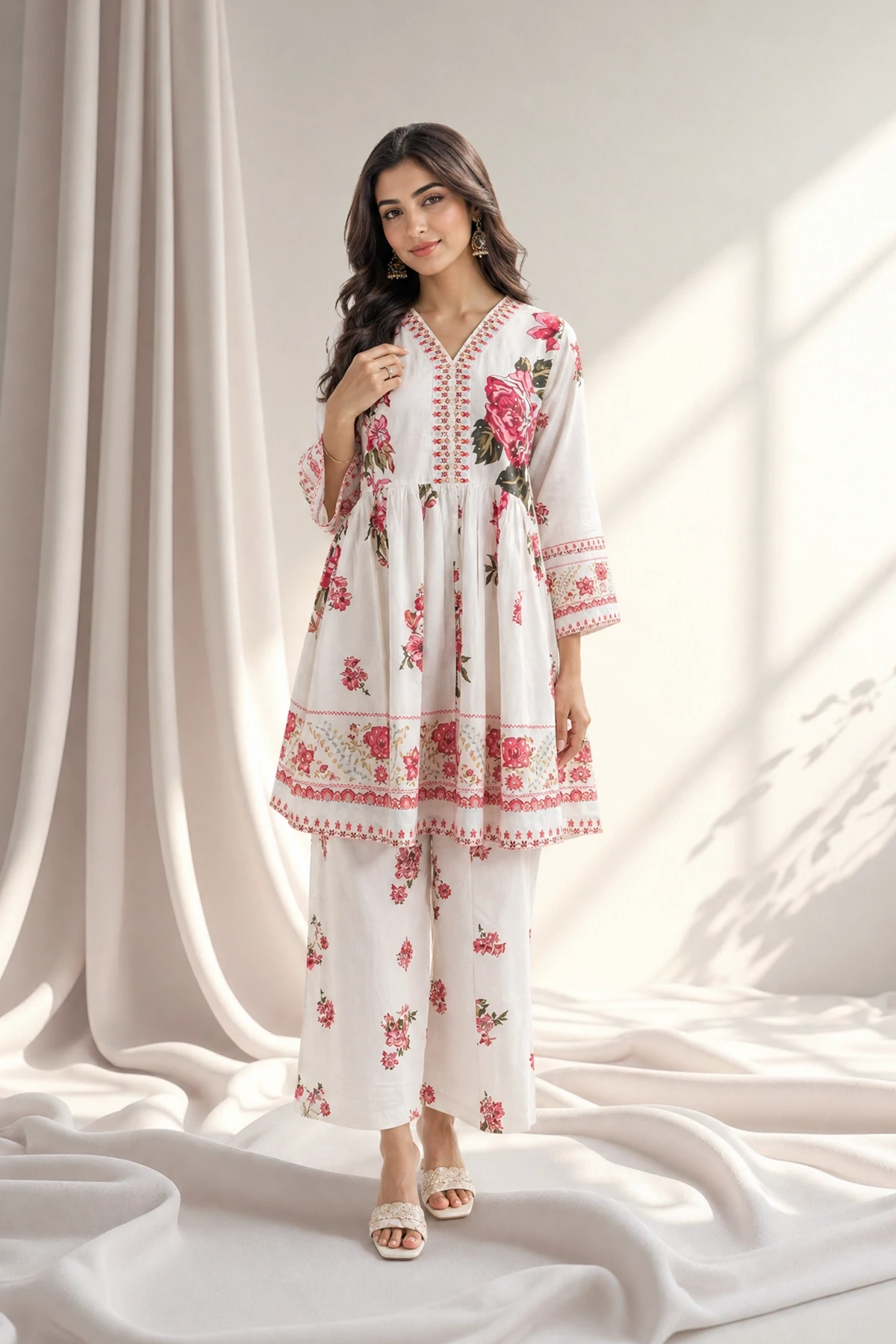Shiffonz luxe printed coords set - Image 2