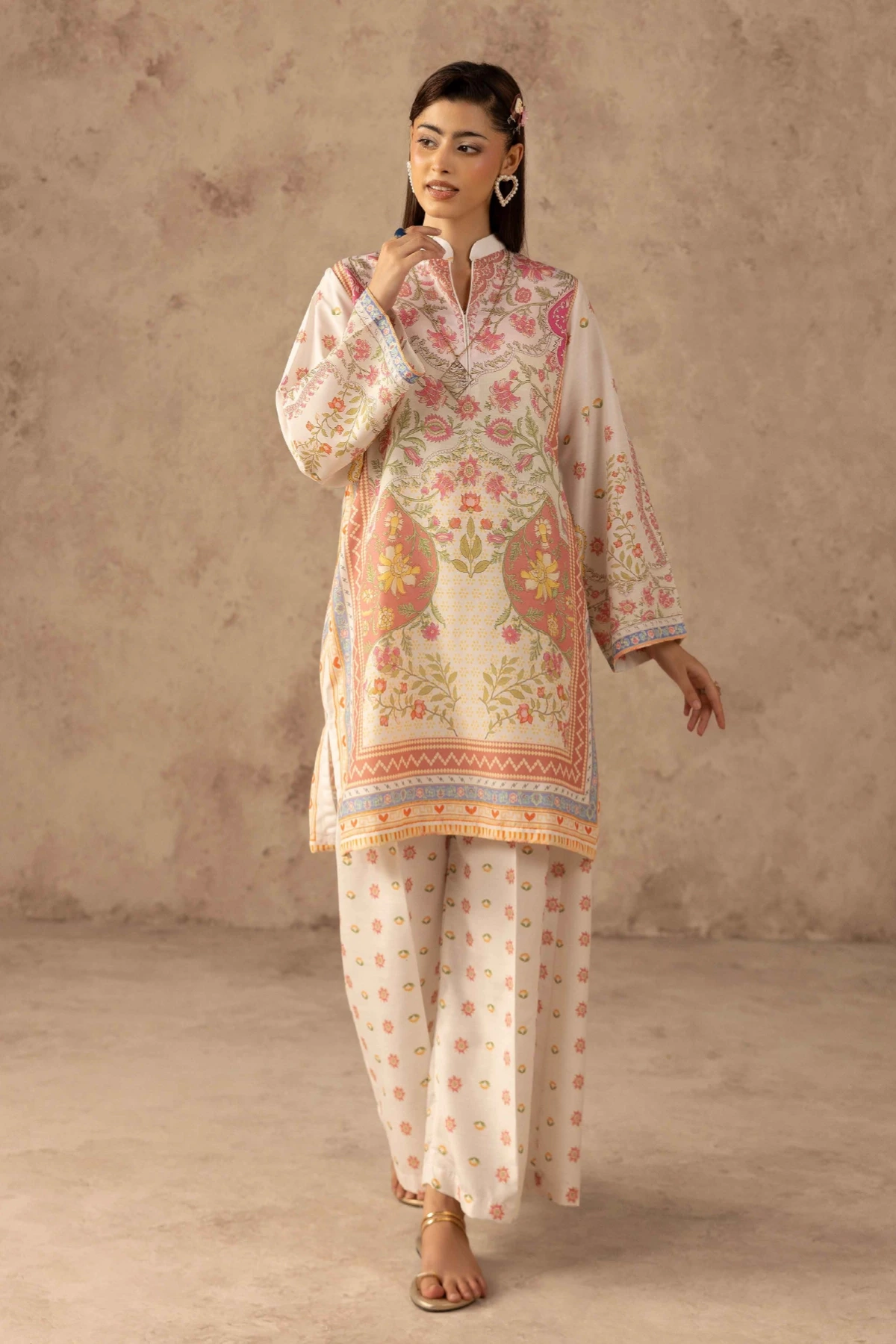 Tauba by Shiffonz 2 piece coord printed set - Image 2