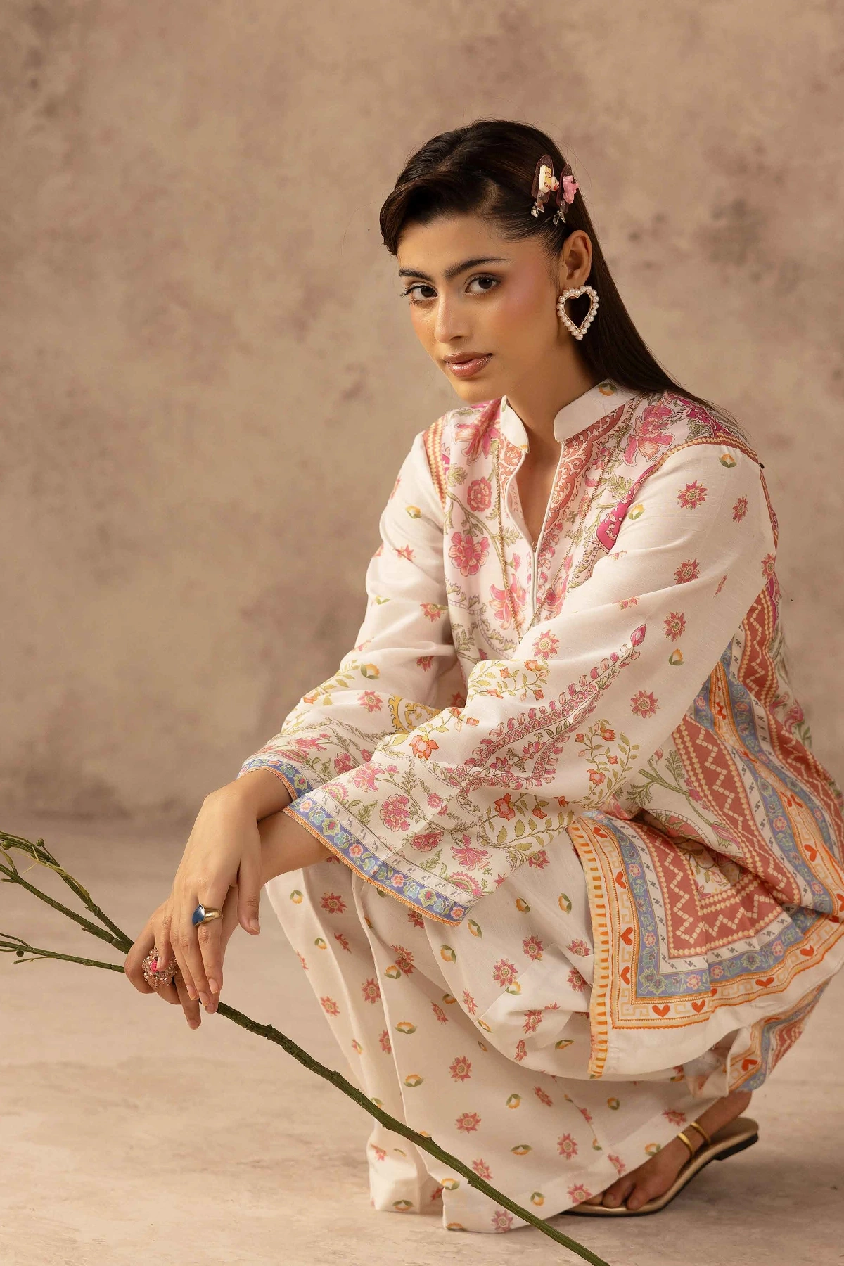 Tauba by Shiffonz 2 piece coord printed set - Image 4